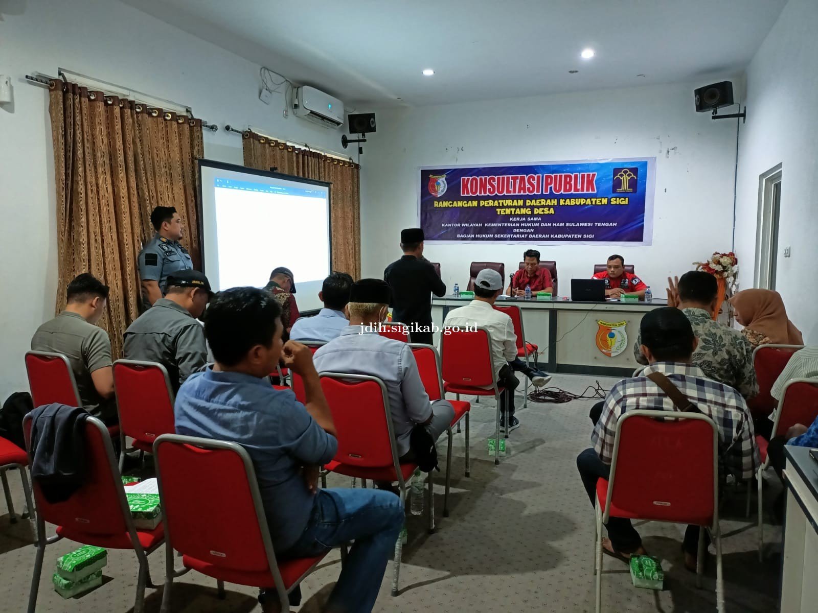Konsultasi Publik Rancangan Peraturan Daerah Kabupaten Sigi tentang Desa